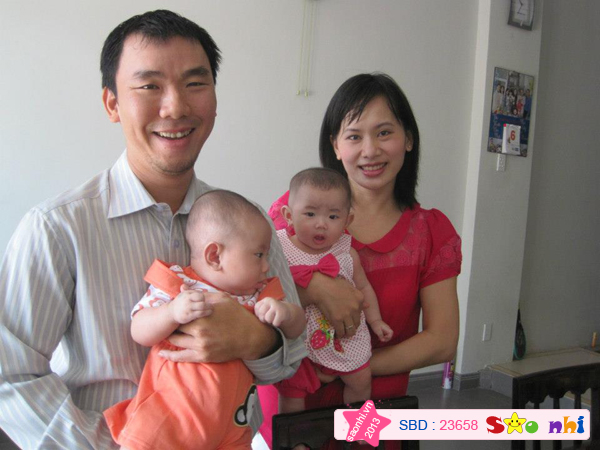 Gia đình bé Nguyễn Ngọc Bảo Trân