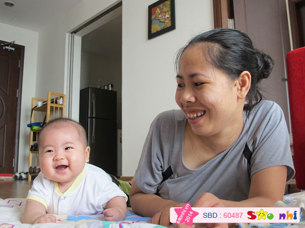 Ở gần Mẹ,chơi với Mẹ là nhất rồi <3 Yêu Mẹ lắm