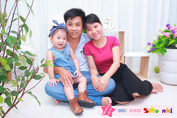 Ba và con là tình yêu của mẹ, mẹ và con là hạnh phúc của ba và con - bé Suri là tất cả của ba mẹ.