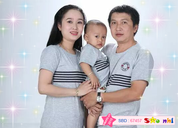 Gia đình bé Quách Thế Vinh