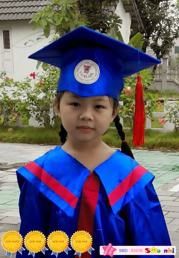Tại lễ tốt nghiệp trường mầm non Vietkids Thanh Hóa