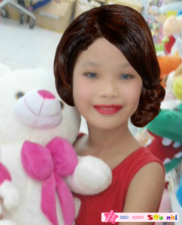 Ruby đang chuẩn bị thi hoa hậu nhí 2016 đấy mọi người ạ!