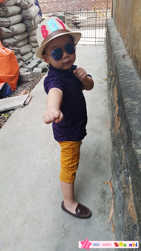 bé Hoàng Lê Gia Bảo