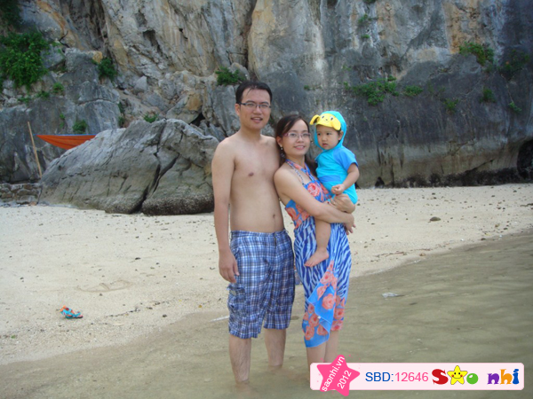 Gia đình bé Cao Tuệ Minh